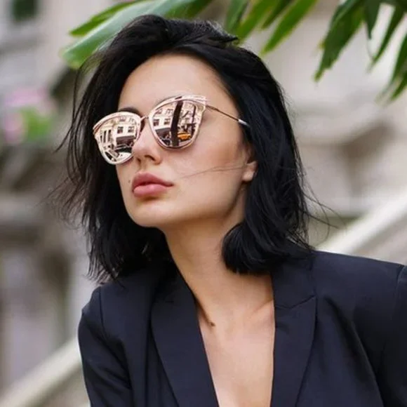 Topfoxx | Accessories | Topfoxx Rose Mirror Candy Sunglasses 